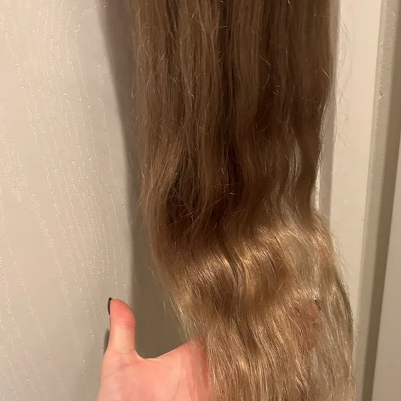 Blond Hair Extension ponytail 100% human - Picture 4 of 6